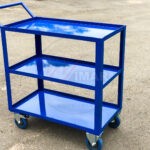 Zdjęcie przedstawia realizację wykonania konstrukcji stalowych