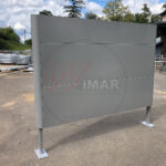 Zdjęcie przedstawia realizację wykonania konstrukcji stalowych