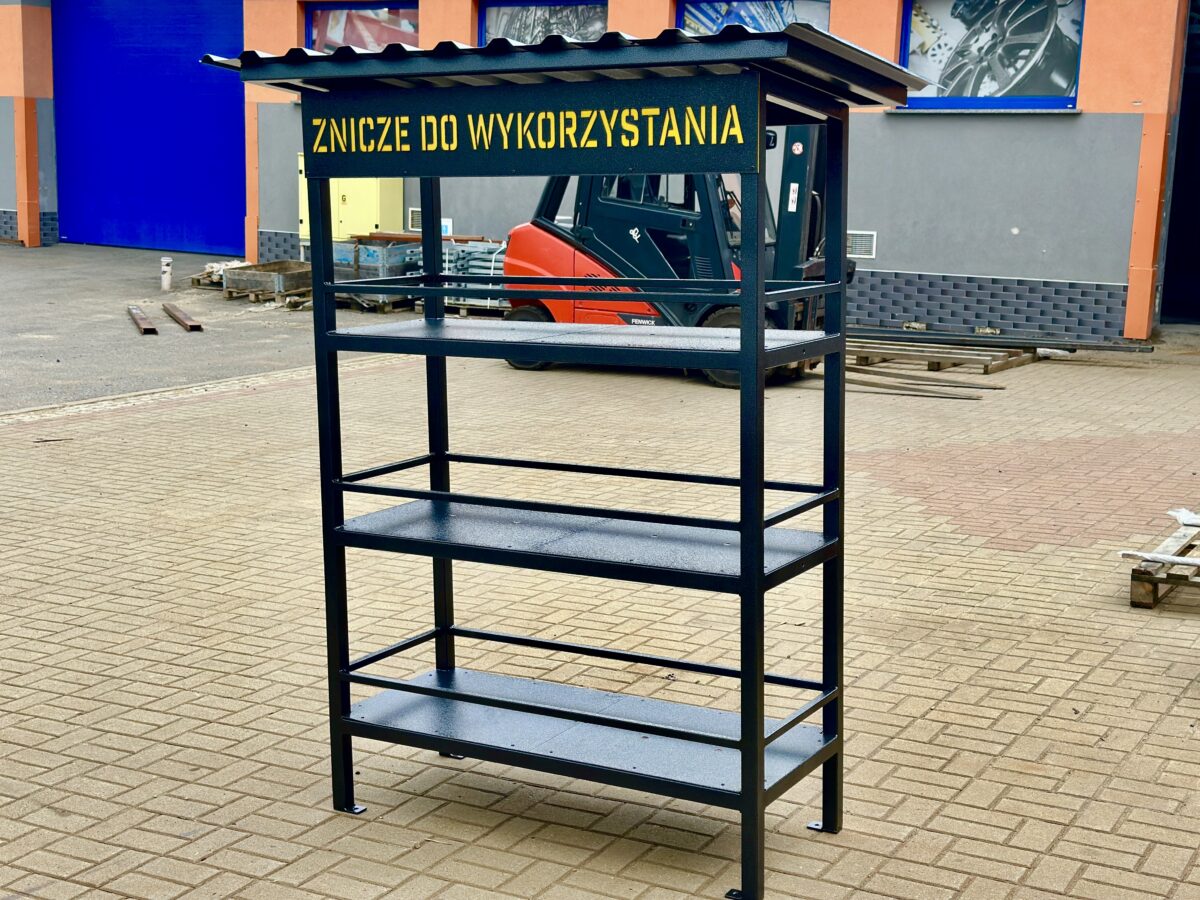Regał na znicze do ponownego wykorzystania model REG-A2