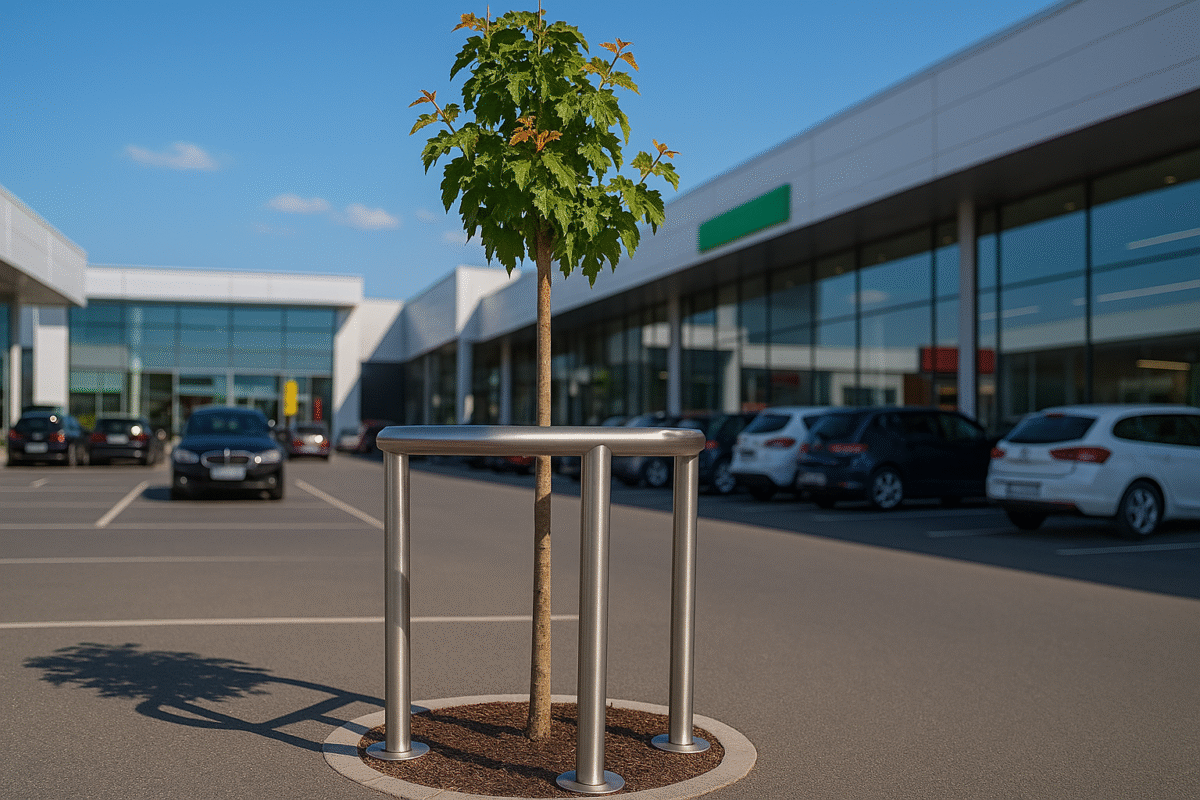 Odbojnica rurowa OR-360° nierdzewna kwasoodporna dwuczęściowa - obrazek 1