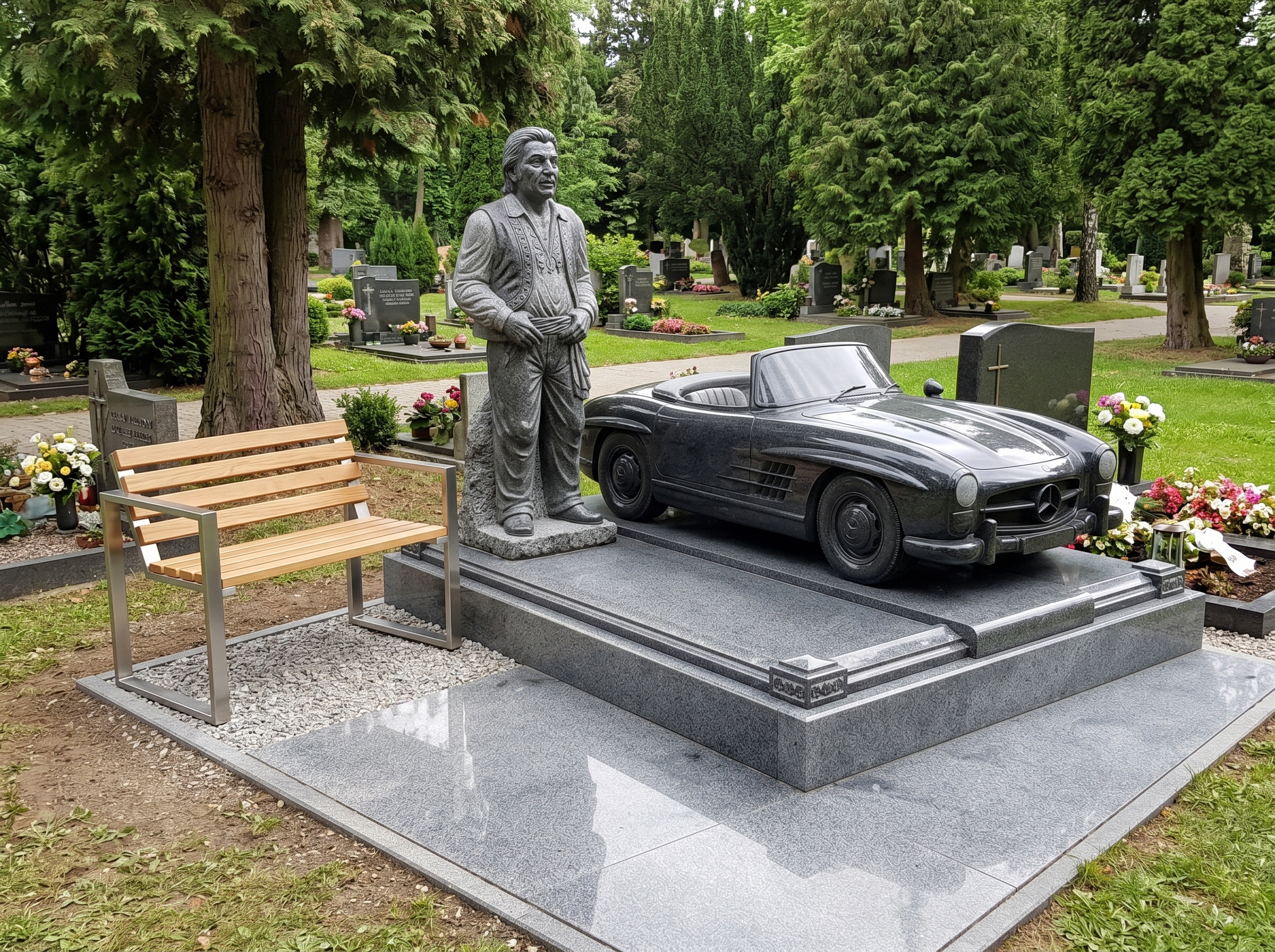 Dobre połączenie Granit i Stal Kwasoodporna