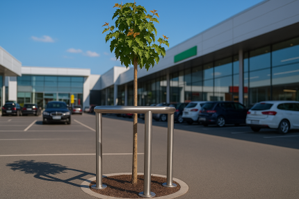 Odbojnica rurowa OR-360° nierdzewna kwasoodporna dwuczęściowa - WIMAR