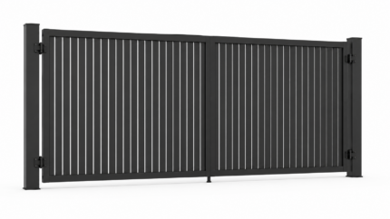 Brama Dwuskrzydłowa Vertical Premium - WIMAR
